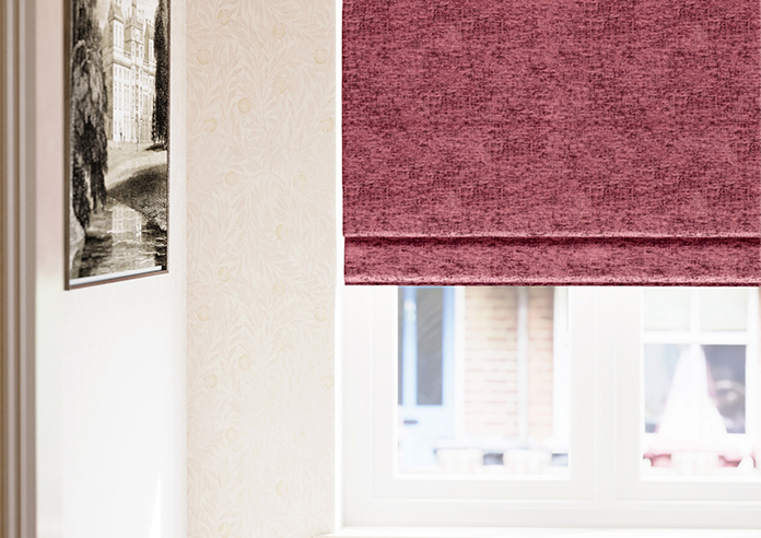 Maurice, Raspberry - Roman Blind - Image 5